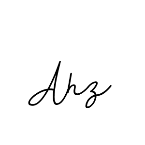 Make a beautiful signature design for name Ahz. With this signature (BallpointsItalic-DORy9) style, you can create a handwritten signature for free. Ahz signature style 11 images and pictures png