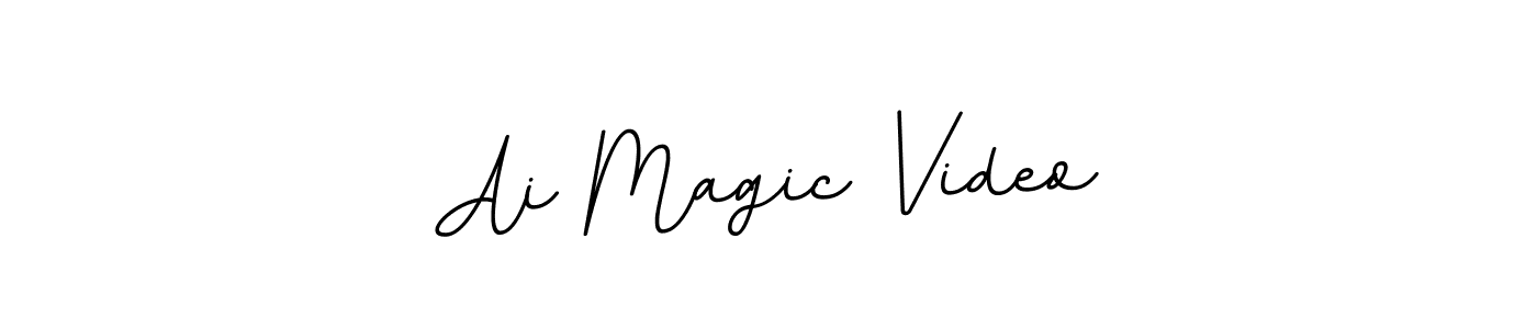 Here are the top 10 professional signature styles for the name Ai Magic Video. These are the best autograph styles you can use for your name. Ai Magic Video signature style 11 images and pictures png