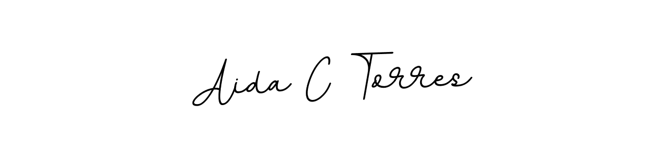 Also You can easily find your signature by using the search form. We will create Aida C Torres name handwritten signature images for you free of cost using BallpointsItalic-DORy9 sign style. Aida C Torres signature style 11 images and pictures png