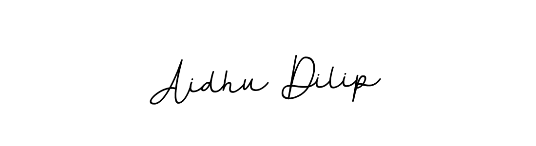 How to make Aidhu Dilip signature? BallpointsItalic-DORy9 is a professional autograph style. Create handwritten signature for Aidhu Dilip name. Aidhu Dilip signature style 11 images and pictures png