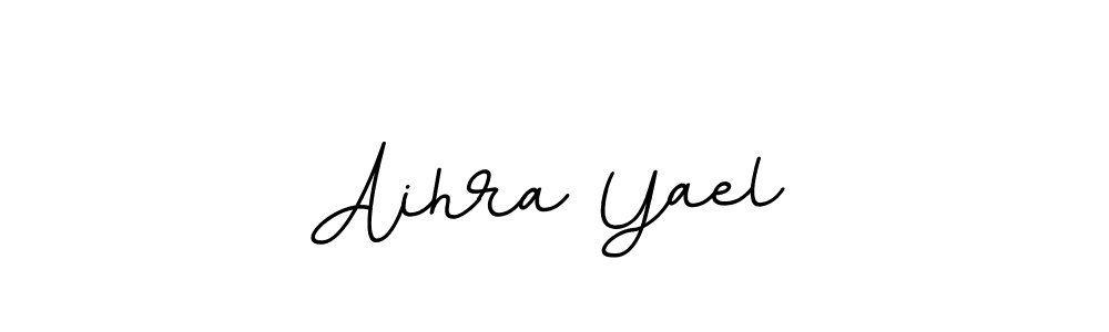 Check out images of Autograph of Aihra Yael name. Actor Aihra Yael Signature Style. BallpointsItalic-DORy9 is a professional sign style online. Aihra Yael signature style 11 images and pictures png