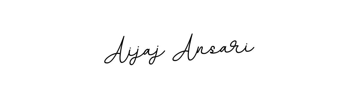 Create a beautiful signature design for name Aijaj Ansari. With this signature (BallpointsItalic-DORy9) fonts, you can make a handwritten signature for free. Aijaj Ansari signature style 11 images and pictures png