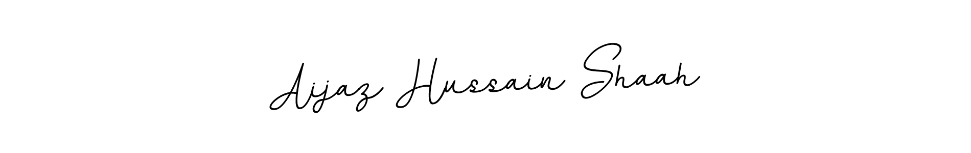 if you are searching for the best signature style for your name Aijaz Hussain Shaah. so please give up your signature search. here we have designed multiple signature styles  using BallpointsItalic-DORy9. Aijaz Hussain Shaah signature style 11 images and pictures png