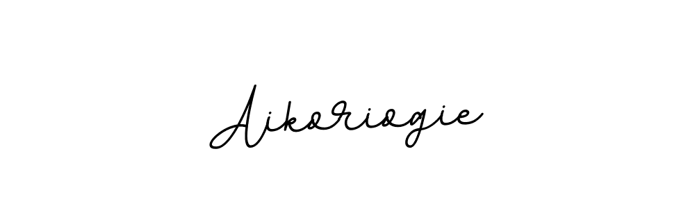 Also we have Aikoriogie name is the best signature style. Create professional handwritten signature collection using BallpointsItalic-DORy9 autograph style. Aikoriogie signature style 11 images and pictures png