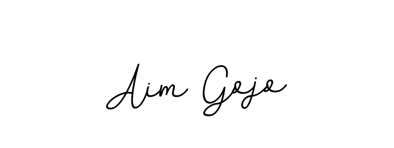 if you are searching for the best signature style for your name Aim Gojo. so please give up your signature search. here we have designed multiple signature styles  using BallpointsItalic-DORy9. Aim Gojo signature style 11 images and pictures png