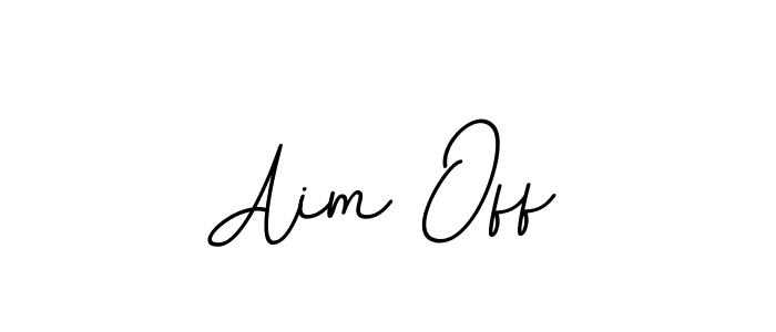 How to make Aim Off signature? BallpointsItalic-DORy9 is a professional autograph style. Create handwritten signature for Aim Off name. Aim Off signature style 11 images and pictures png