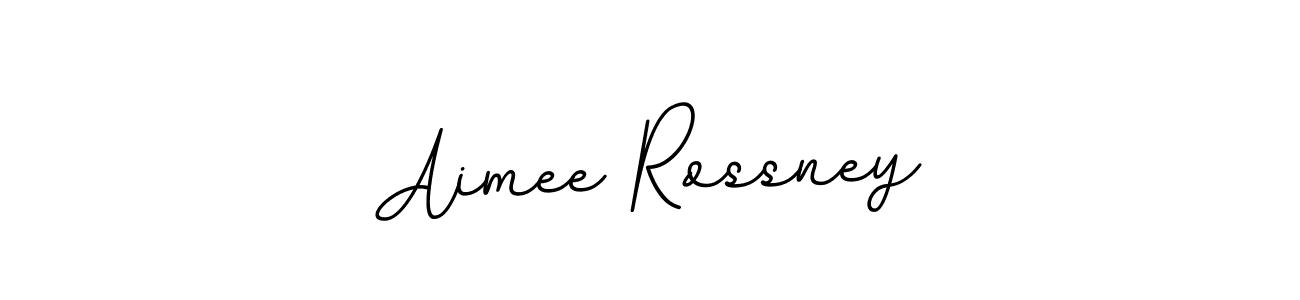 It looks lik you need a new signature style for name Aimee Rossney. Design unique handwritten (BallpointsItalic-DORy9) signature with our free signature maker in just a few clicks. Aimee Rossney signature style 11 images and pictures png