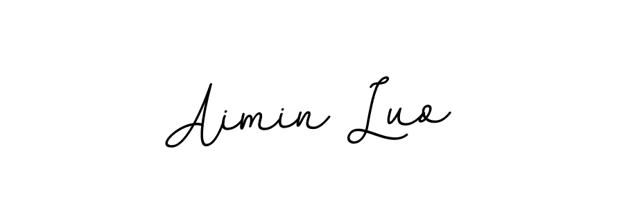 BallpointsItalic-DORy9 is a professional signature style that is perfect for those who want to add a touch of class to their signature. It is also a great choice for those who want to make their signature more unique. Get Aimin Luo name to fancy signature for free. Aimin Luo signature style 11 images and pictures png