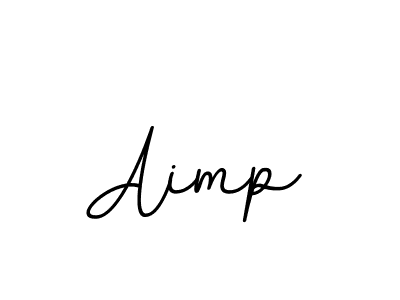 How to make Aimp name signature. Use BallpointsItalic-DORy9 style for creating short signs online. This is the latest handwritten sign. Aimp signature style 11 images and pictures png