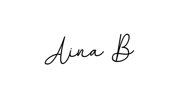 Check out images of Autograph of Aina B name. Actor Aina B Signature Style. BallpointsItalic-DORy9 is a professional sign style online. Aina B signature style 11 images and pictures png