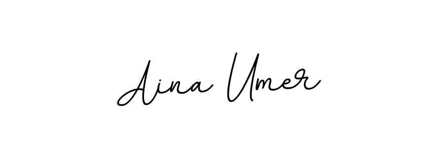 This is the best signature style for the Aina Umer name. Also you like these signature font (BallpointsItalic-DORy9). Mix name signature. Aina Umer signature style 11 images and pictures png