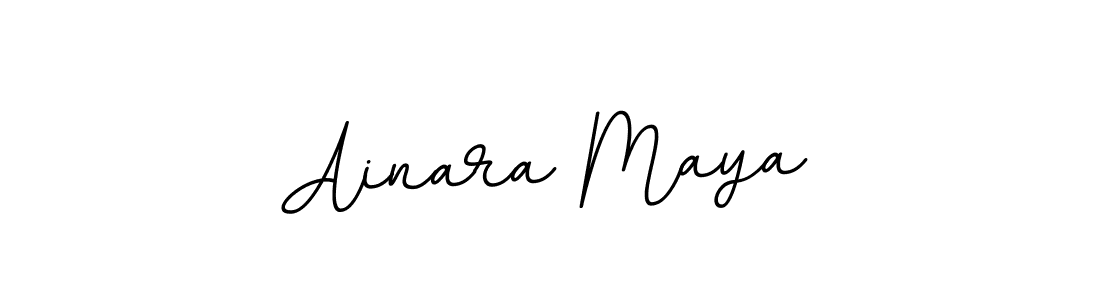 The best way (BallpointsItalic-DORy9) to make a short signature is to pick only two or three words in your name. The name Ainara Maya include a total of six letters. For converting this name. Ainara Maya signature style 11 images and pictures png