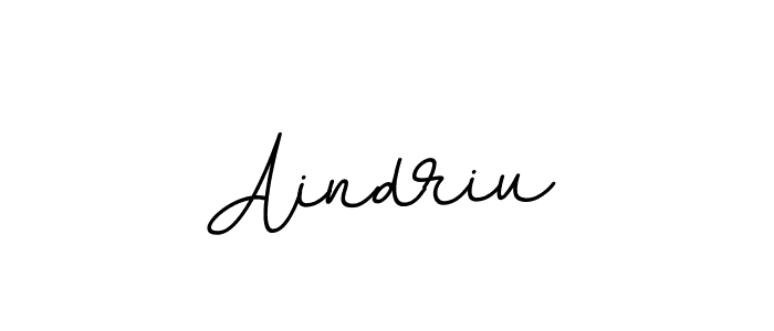 Make a beautiful signature design for name Aindriu. With this signature (BallpointsItalic-DORy9) style, you can create a handwritten signature for free. Aindriu signature style 11 images and pictures png