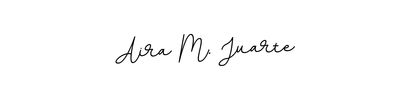 Create a beautiful signature design for name Aira M. Juarte. With this signature (BallpointsItalic-DORy9) fonts, you can make a handwritten signature for free. Aira M. Juarte signature style 11 images and pictures png