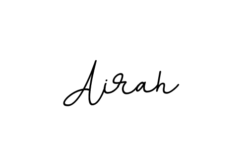 Make a beautiful signature design for name Airah. With this signature (BallpointsItalic-DORy9) style, you can create a handwritten signature for free. Airah signature style 11 images and pictures png