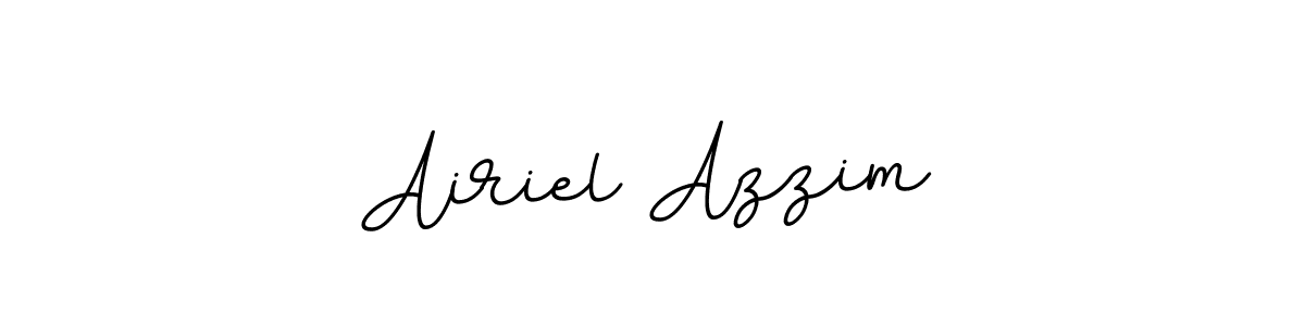 Make a beautiful signature design for name Airiel Azzim. With this signature (BallpointsItalic-DORy9) style, you can create a handwritten signature for free. Airiel Azzim signature style 11 images and pictures png