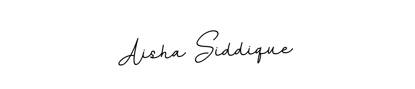 Aisha Siddique stylish signature style. Best Handwritten Sign (BallpointsItalic-DORy9) for my name. Handwritten Signature Collection Ideas for my name Aisha Siddique. Aisha Siddique signature style 11 images and pictures png