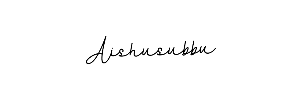 How to make Aishusubbu name signature. Use BallpointsItalic-DORy9 style for creating short signs online. This is the latest handwritten sign. Aishusubbu signature style 11 images and pictures png