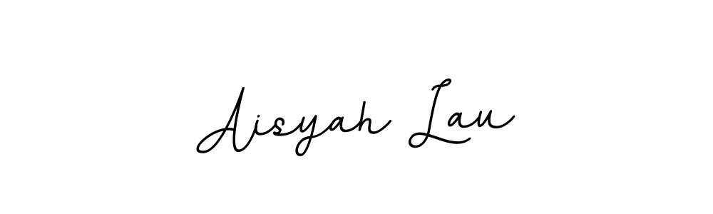 Aisyah Lau stylish signature style. Best Handwritten Sign (BallpointsItalic-DORy9) for my name. Handwritten Signature Collection Ideas for my name Aisyah Lau. Aisyah Lau signature style 11 images and pictures png