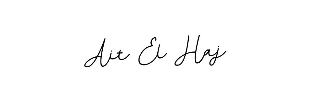 It looks lik you need a new signature style for name Ait El Haj. Design unique handwritten (BallpointsItalic-DORy9) signature with our free signature maker in just a few clicks. Ait El Haj signature style 11 images and pictures png