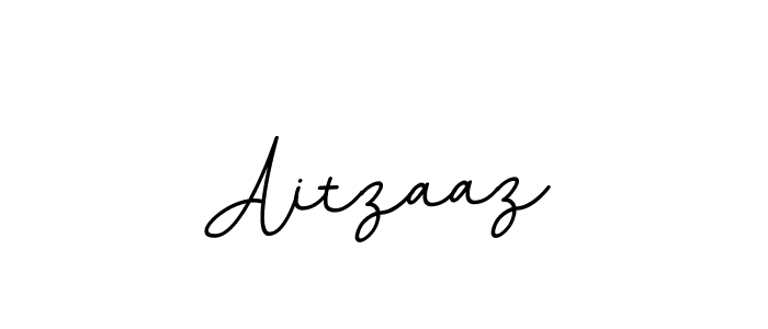 Design your own signature with our free online signature maker. With this signature software, you can create a handwritten (BallpointsItalic-DORy9) signature for name Aitzaaz. Aitzaaz signature style 11 images and pictures png