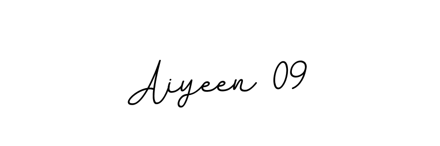 How to Draw Aiyeen 09 signature style? BallpointsItalic-DORy9 is a latest design signature styles for name Aiyeen 09. Aiyeen 09 signature style 11 images and pictures png