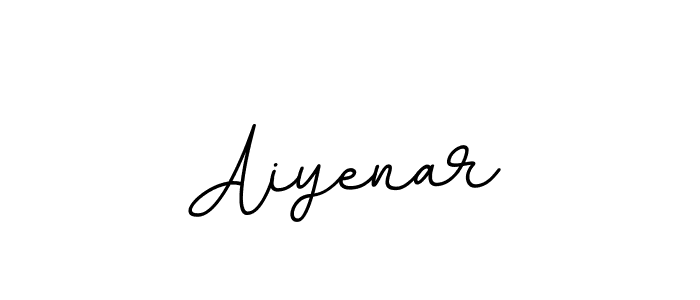 Design your own signature with our free online signature maker. With this signature software, you can create a handwritten (BallpointsItalic-DORy9) signature for name Aiyenar. Aiyenar signature style 11 images and pictures png