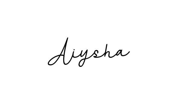 Aiysha stylish signature style. Best Handwritten Sign (BallpointsItalic-DORy9) for my name. Handwritten Signature Collection Ideas for my name Aiysha. Aiysha signature style 11 images and pictures png