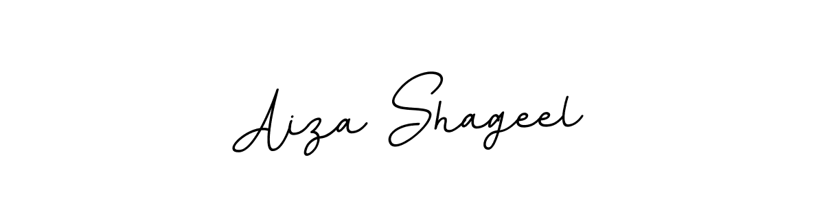 The best way (BallpointsItalic-DORy9) to make a short signature is to pick only two or three words in your name. The name Aiza Shageel include a total of six letters. For converting this name. Aiza Shageel signature style 11 images and pictures png