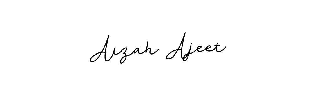 You should practise on your own different ways (BallpointsItalic-DORy9) to write your name (Aizah Ajeet) in signature. don't let someone else do it for you. Aizah Ajeet signature style 11 images and pictures png