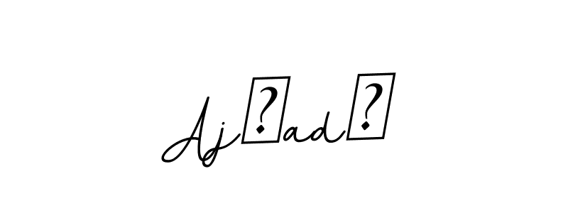 if you are searching for the best signature style for your name Ajšadž. so please give up your signature search. here we have designed multiple signature styles  using BallpointsItalic-DORy9. Ajšadž signature style 11 images and pictures png