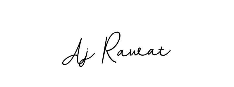 Use a signature maker to create a handwritten signature online. With this signature software, you can design (BallpointsItalic-DORy9) your own signature for name Aj Rawat. Aj Rawat signature style 11 images and pictures png