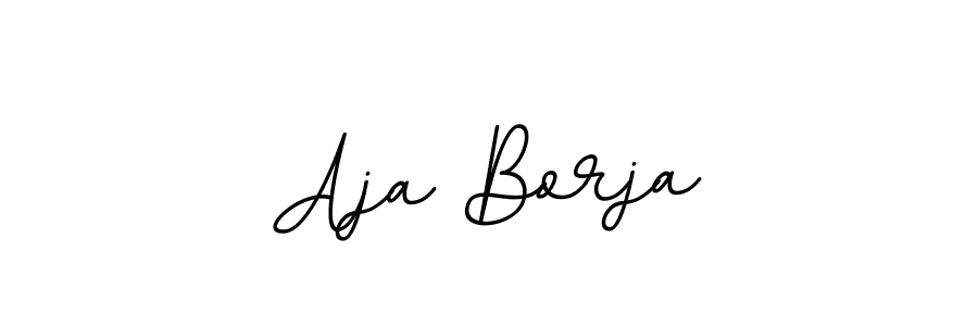 Check out images of Autograph of Aja Borja name. Actor Aja Borja Signature Style. BallpointsItalic-DORy9 is a professional sign style online. Aja Borja signature style 11 images and pictures png