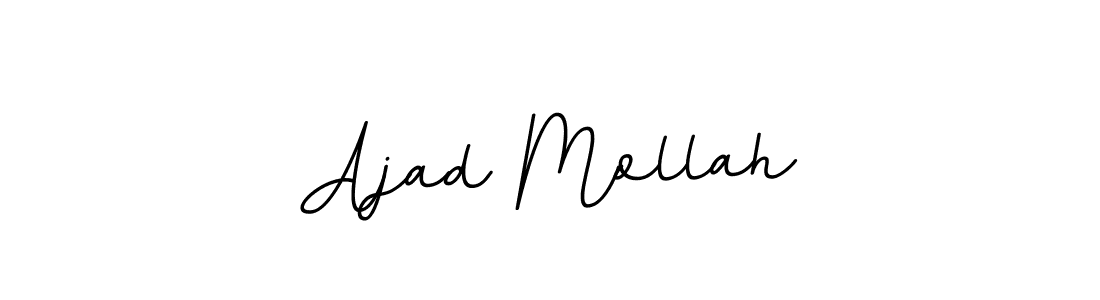 Design your own signature with our free online signature maker. With this signature software, you can create a handwritten (BallpointsItalic-DORy9) signature for name Ajad Mollah. Ajad Mollah signature style 11 images and pictures png