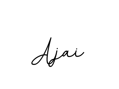 How to make Ajai name signature. Use BallpointsItalic-DORy9 style for creating short signs online. This is the latest handwritten sign. Ajai signature style 11 images and pictures png