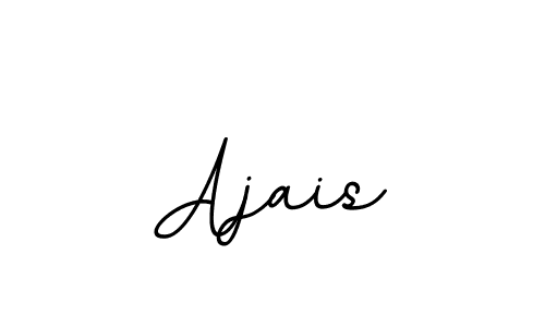 You should practise on your own different ways (BallpointsItalic-DORy9) to write your name (Ajais) in signature. don't let someone else do it for you. Ajais signature style 11 images and pictures png