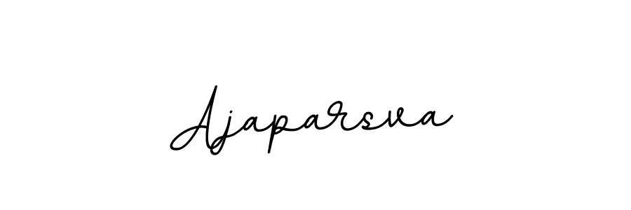 How to Draw Ajaparsva signature style? BallpointsItalic-DORy9 is a latest design signature styles for name Ajaparsva. Ajaparsva signature style 11 images and pictures png