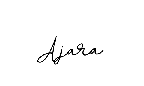 How to make Ajara name signature. Use BallpointsItalic-DORy9 style for creating short signs online. This is the latest handwritten sign. Ajara signature style 11 images and pictures png