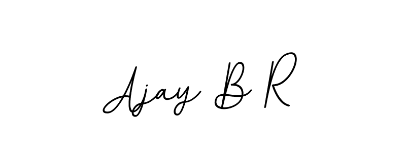 You can use this online signature creator to create a handwritten signature for the name Ajay B R. This is the best online autograph maker. Ajay B R signature style 11 images and pictures png