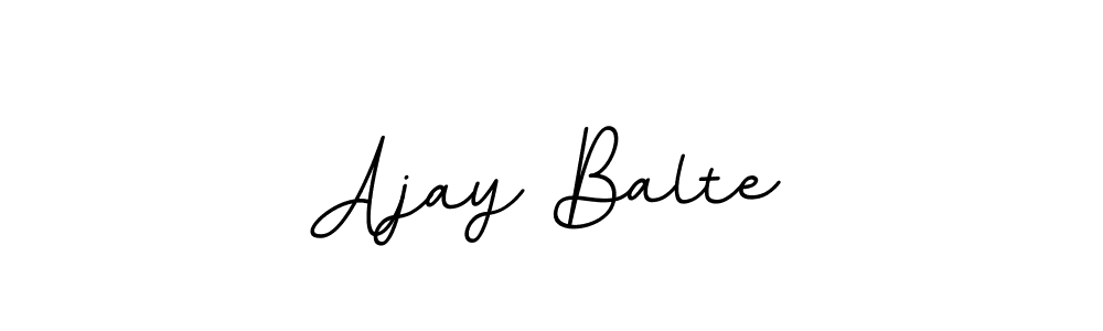 Also You can easily find your signature by using the search form. We will create Ajay Balte name handwritten signature images for you free of cost using BallpointsItalic-DORy9 sign style. Ajay Balte signature style 11 images and pictures png