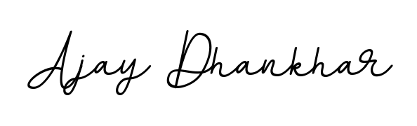 Quickly download Ajay Dhankhar name signature in high-resolution PNG using BallpointsItalic-DORy9 style. Ready to insert into PDFs and online applications. Ajay Dhankhar signature style 11 images and pictures png
