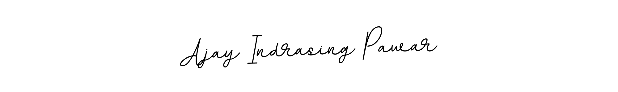 How to make Ajay Indrasing Pawar name signature. Use BallpointsItalic-DORy9 style for creating short signs online. This is the latest handwritten sign. Ajay Indrasing Pawar signature style 11 images and pictures png