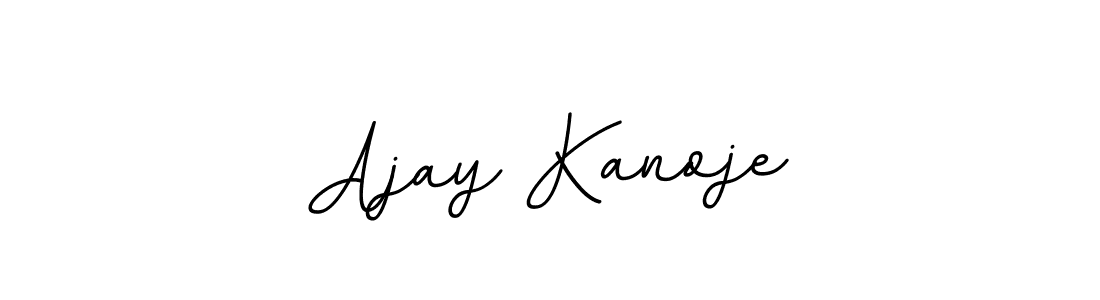 Use a signature maker to create a handwritten signature online. With this signature software, you can design (BallpointsItalic-DORy9) your own signature for name Ajay Kanoje. Ajay Kanoje signature style 11 images and pictures png