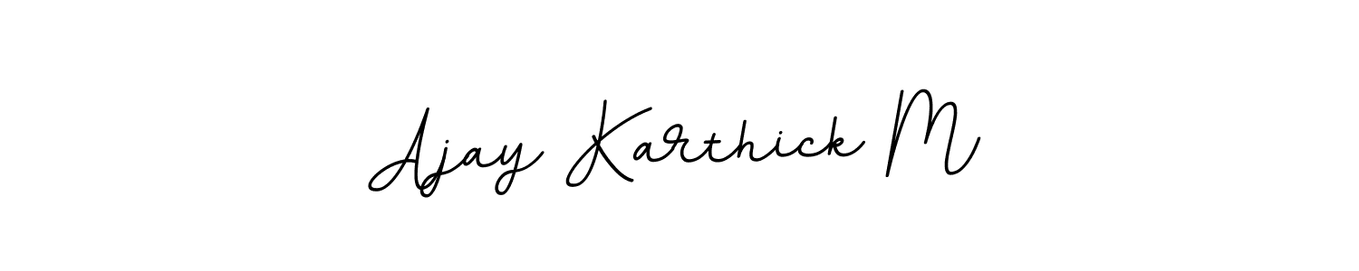 See photos of Ajay Karthick M official signature by Spectra . Check more albums & portfolios. Read reviews & check more about BallpointsItalic-DORy9 font. Ajay Karthick M signature style 11 images and pictures png