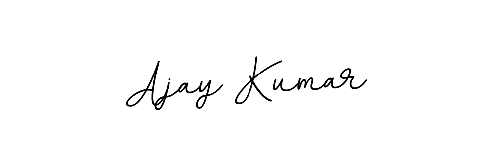 You should practise on your own different ways (BallpointsItalic-DORy9) to write your name (Ajay Kumar) in signature. don't let someone else do it for you. Ajay Kumar signature style 11 images and pictures png