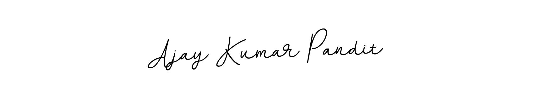 Also You can easily find your signature by using the search form. We will create Ajay Kumar Pandit name handwritten signature images for you free of cost using BallpointsItalic-DORy9 sign style. Ajay Kumar Pandit signature style 11 images and pictures png