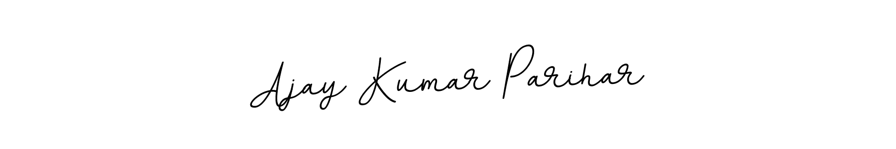 Design your own signature with our free online signature maker. With this signature software, you can create a handwritten (BallpointsItalic-DORy9) signature for name Ajay Kumar Parihar. Ajay Kumar Parihar signature style 11 images and pictures png
