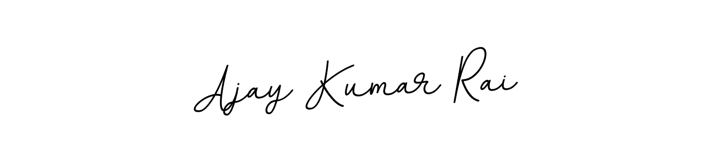 Create a beautiful signature design for name Ajay Kumar Rai. With this signature (BallpointsItalic-DORy9) fonts, you can make a handwritten signature for free. Ajay Kumar Rai signature style 11 images and pictures png