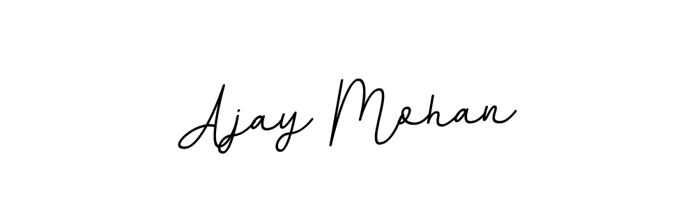 This is the best signature style for the Ajay Mohan name. Also you like these signature font (BallpointsItalic-DORy9). Mix name signature. Ajay Mohan signature style 11 images and pictures png