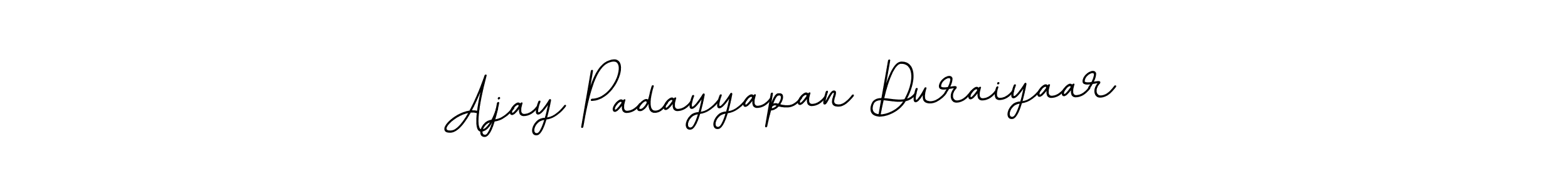 if you are searching for the best signature style for your name Ajay Padayyapan Duraiyaar. so please give up your signature search. here we have designed multiple signature styles  using BallpointsItalic-DORy9. Ajay Padayyapan Duraiyaar signature style 11 images and pictures png